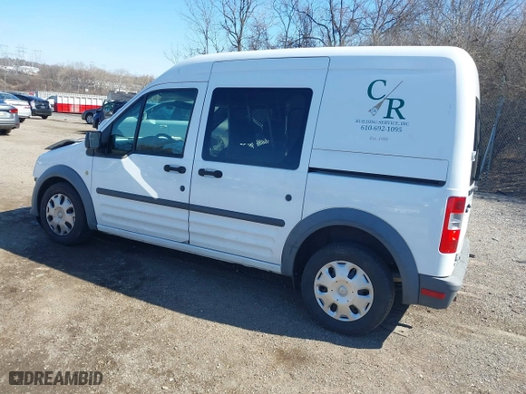 2013 Ford Transit Connect XL with VIN NM0LS6AN4DT158685, listed as a IAAI auction lot 41747412 with 67,749 mi miles. Bid and sale history available at carsss.com. Image 3.