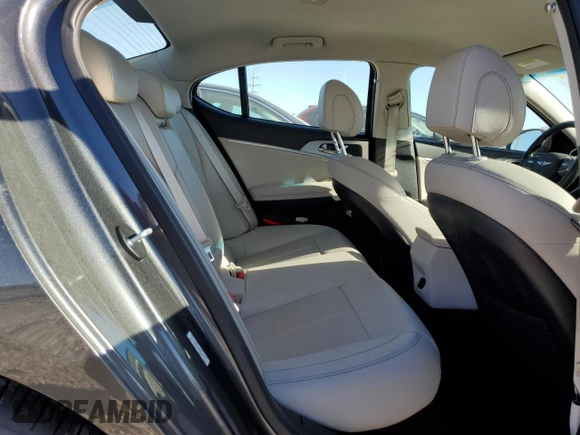 2019 Genesis G70 2.0T Sport with VIN KMTG24LA8KU016531, listed as a Copart auction lot 75009544 with 21,486 mi miles and Salvage Title. Bid and sale history available at carsss.com. Image 10.