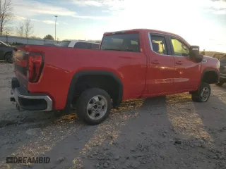 2020 GMC Sierra 1500 SLE with VIN 1GTR9BED7LZ358085, listed as a Copart auction lot 87418044 with 155,643 mi miles and Salvage Title. Bid and sale history available at carsss.com. Image 3.