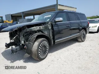 2021 Lincoln Navigator Black Label z VIN 5LMJJ3TT9MEL00758, wystawiony jako Copart lot #60084425 z przebiegiem 103 136 mil mil oraz Czysty tytuł • Clean title. Historia ofert i sprzedaży dostępna na DreamBid. Obrazek 1.