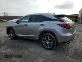 2018 Lexus RX with VIN 2T2BZMCA2JC161057, listed as a Copart auction lot 49801635 with 84,870 mi miles and Salvage Title. Bid and sale history available at carsss.com. Image 2.