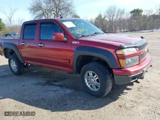 2011 Chevrolet Colorado LT w/1LT with VIN 1GCHTCFE7B8129582, listed as a IAAI auction lot 41836499 with 189,425 mi miles. Bid and sale history available at carsss.com. Image 1.