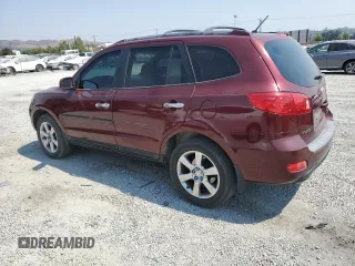 2007 Hyundai Santa Fe SE with VIN 5NMSH13E97H022541, listed as a Copart auction lot 64692595 with 172,748 mi miles and Salvage title. Bid and sale history available at DreamBid. Image 2.