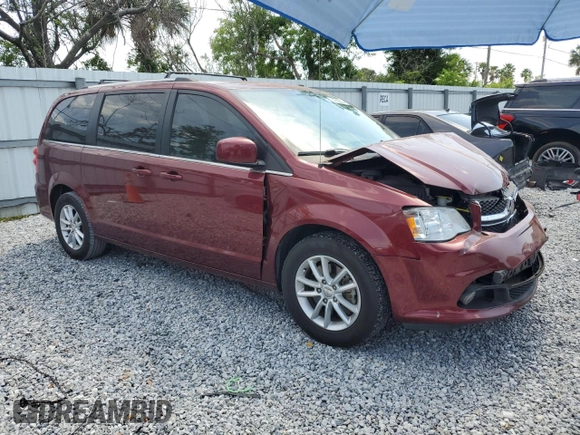 2019 Dodge Grand Caravan SXT with VIN 2C4RDGCG9KR759302, listed as a Copart auction lot 54262265 with 102,266 mi miles and Non Repairable. Bid and sale history available at DreamBid. Image 4.