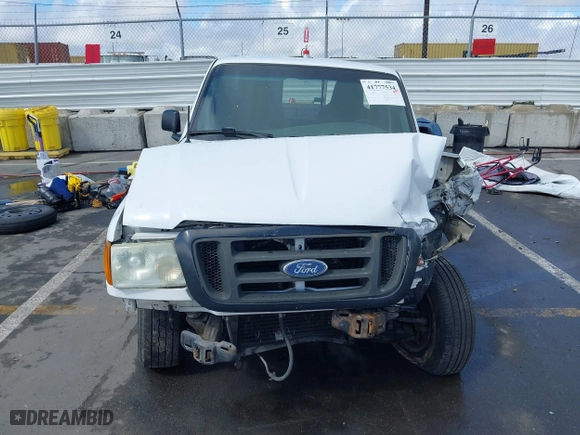 2005 Ford Ranger XL with VIN 1FTYR10U95PA65011, listed as a IAAI auction lot 41777534 with 1 mi miles. Bid and sale history available at carsss.com. Image 11.