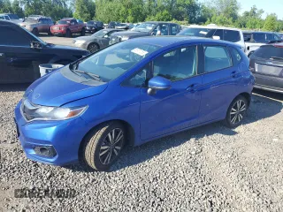 2019 Honda Fit EX with VIN 3HGGK5H89KM719913, listed as a Copart auction lot 58981055 with 50,016 mi miles and Salvage title. Bid and sale history available at DreamBid. Image 1.