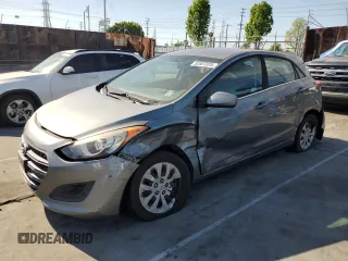 2017 Hyundai Elantra with VIN KMHD35LH8HU380552, listed as a Copart auction lot 52807805 with Not provided miles and Salvage title. Bid and sale history available at DreamBid. Image 1.