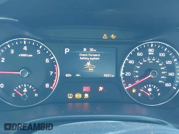 2024 Kia Forte LXS with VIN 3KPF24AD0RE769440, listed as a IAAI auction lot 41413414 with 4,221 mi miles and . Bid and sale history available at DreamBid. Image 7.