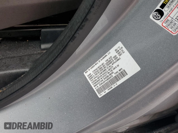2018 Honda Odyssey EX-L z VIN 5FNRL6H74JB033475, wystawiony jako Copart lot #55736415 z przebiegiem 104 108 mil mil oraz Szkoda całkowita • Salvage title. Historia ofert i sprzedaży dostępna na DreamBid. Obrazek 13.