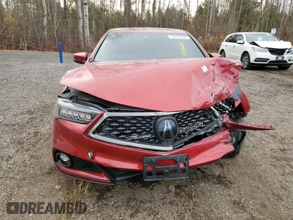 2020 Acura TLX w/A-Spec Pkg with VIN 19UUB3F62LA801635, listed as a Copart auction lot 79255494 with 64,464 mi miles and Salvage Title. Bid and sale history available at carsss.com. Image 5.