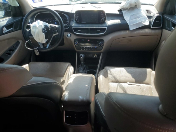 2021 Hyundai Tucson Limited with VIN KM8J33AL7MU314163, listed as a Copart auction lot 43007875 with 71,587 mi miles and Salvage Title. Bid and sale history available at carsss.com. Image 8.
