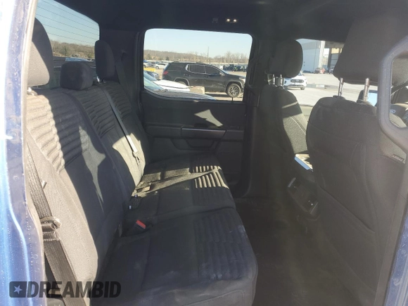 2022 Ford F-150 XL with VIN 1FTEW1EP7NKD02073, listed as a Copart auction lot 49137775 with 86,765 mi miles and Salvage Title. Bid and sale history available at DreamBid. Image 10.
