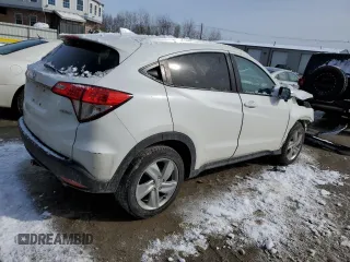 2019 Honda HR-V EX-L with VIN 3CZRU6H77KM700950, listed as a Copart auction lot 44919015 with 133,808 mi miles and Salvage Title. Bid and sale history available at carsss.com. Image 3.