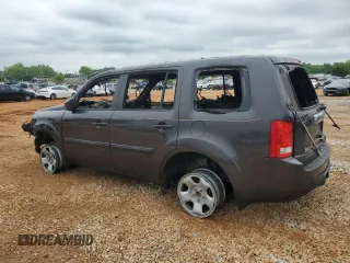 2014 Honda Pilot LX with VIN 5FNYF3H27EB010848, listed as a Copart auction lot 54409935 with Not provided miles and Non repairable. Bid and sale history available at DreamBid. Image 2.