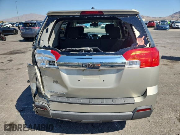 2014 GMC Terrain SLE with VIN 2GKALMEK6E6159167, listed as a Copart auction lot 60570435 with 63,768 mi miles and Salvage title. Bid and sale history available at DreamBid. Image 6.
