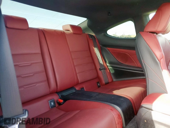 2016 Lexus RC 350 F Sport z VIN JTHHE5BC0G5013836, wystawiony jako Copart lot #50095165 z przebiegiem 86 799 mil mil oraz Szkoda całkowita • Salvage title. Historia ofert i sprzedaży dostępna na DreamBid. Obrazek 10.