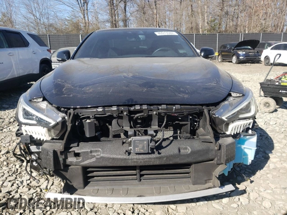 2022 Infiniti Q60 Red Sport 400 with VIN JN1FV7LL3NM680313, listed as a Copart auction lot 40974084 with 17,527 mi miles and . Bid and sale history available at DreamBid. Image 5.