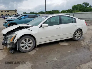 2008 Nissan Maxima SL with VIN 1N4BA41E98C802523, listed as a Copart auction lot 58767405 with 89,579 mi miles and Salvage title. Bid and sale history available at DreamBid. Image 1.