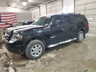 2008 Ford Expedition Max Limited with VIN 1FMFK19577LA08738, listed as a Copart auction lot 58176585 with Not provided miles and Non repairable. Bid and sale history available at DreamBid. Image 1.