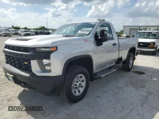 2020 Chevrolet Silverado 3500HD Work Truck with VIN 1GC3YSEY7LF230233, listed as a Copart auction lot 60862575 with 39,790 mi miles and Salvage title. Bid and sale history available at DreamBid. Image 1.
