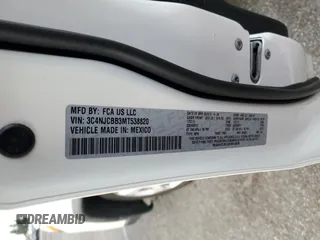 2021 Jeep Compass Latitude с VIN 3C4NJCBB3MT538820, выставлен на аукционе Copart как лот 45730415 с пробегом 62 969 миль миль и Списание • Salvage title. История ставок и продаж доступна на DreamBid. Изображение 12.