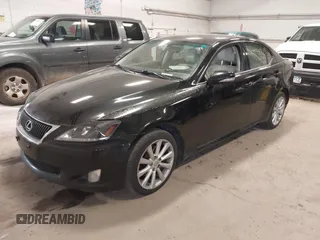 2009 Lexus IS with VIN JTHCK262395035562, listed as a IAAI auction lot 41791619 with 215,076 mi miles. Bid and sale history available at carsss.com. Image 18.