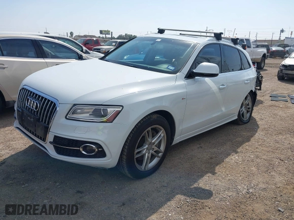 2015 Audi Q5 Premium Plus with VIN WA1DGAFP6FA079260, listed as a IAAI auction lot 41567591 with 195,848 mi miles. Bid and sale history available at carsss.com. Image 17.