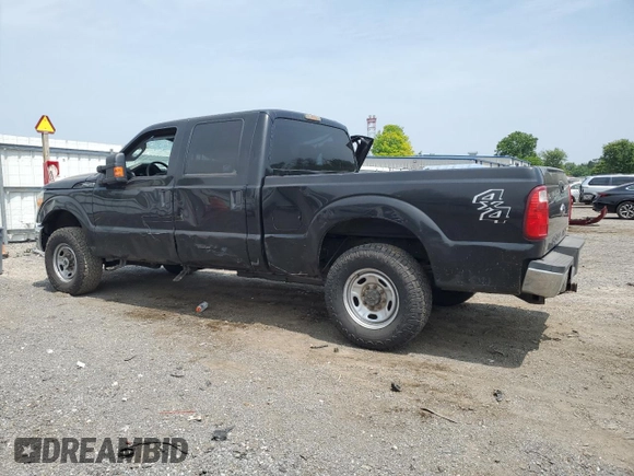2013 Ford F-250 XL with VIN 1FT7W2B63DEB20135, listed as a Copart auction lot 59576445 with 263,245 mi miles and Salvage title. Bid and sale history available at DreamBid. Image 2.