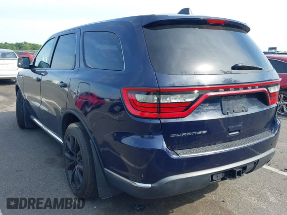 2017 Dodge Durango SXT with VIN 1C4RDHAG3HC888596, listed as a IAAI auction lot 42240923 with 87,634 mi miles and . Bid and sale history available at DreamBid. Image 3.