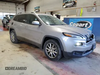 2018 Jeep Cherokee Limited z VIN 1C4PJMDB7JD614682, wystawiony jako Copart lot #52848895 z przebiegiem 137 873 mil mil oraz Szkoda całkowita • Salvage title. Historia ofert i sprzedaży dostępna na DreamBid. Obrazek 4.
