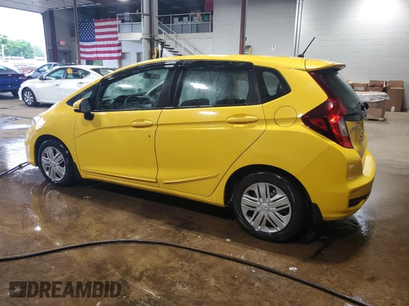 2018 Honda Fit LX with VIN 3HGGK5H45JM730550, listed as a Copart auction lot 61151765 with 50,924 mi miles and Salvage title. Bid and sale history available at DreamBid. Image 2.