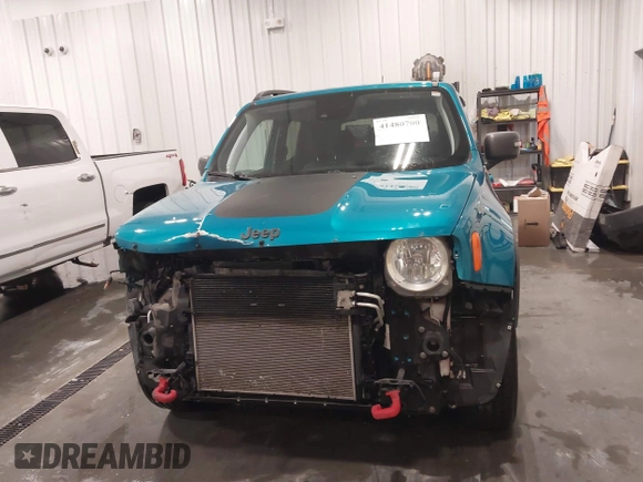 2021 Jeep Renegade Trailhawk with VIN ZACNJDC13MPM13834, listed as a IAAI auction lot 41480700 with 62,621 mi miles and . Bid and sale history available at DreamBid. Image 13.
