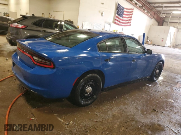 2018 Dodge Charger Police with VIN 2C3CDXKT7JH301058, listed as a Copart auction lot 54415925 with 114,125 mi miles and Clean Title. Bid and sale history available at carsss.com. Image 3.