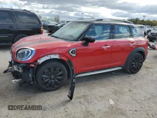 2024 MINI Countryman Cooper S with VIN WMZ53BR04R3R38803, listed as a Copart auction lot 76070924 with 11,384 mi miles and Salvage Title. Bid and sale history available at carsss.com. Image 1.