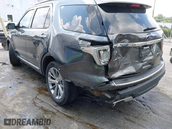 2018 Ford Explorer Limited с VIN 1FM5K7F88JGA81713, выставлен на аукционе IAAI как лот 42589159 с пробегом 146 219 миль миль и . История ставок и продаж доступна на DreamBid. Изображение 6.