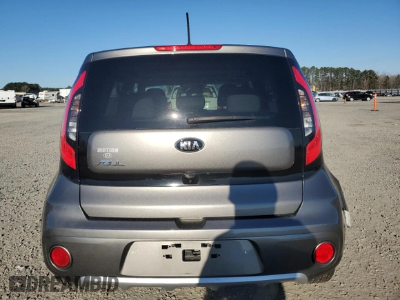 2017 Kia Soul + with VIN KNDJP3A52H7436847, listed as a Copart auction lot 45843135 with 54,565 mi miles and Salvage Title. Bid and sale history available at DreamBid. Image 6.