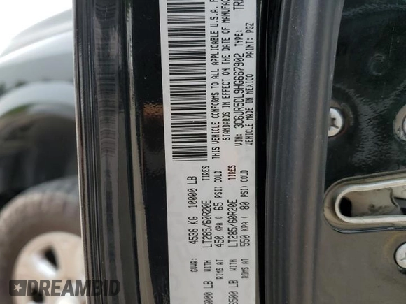 2017 Ram 2500 SLT z VIN 3C6UR5DL9HG667902, wystawiony jako Copart lot #57996355 z przebiegiem 383 028 mil mil oraz Czysty tytuł • Clean title. Historia ofert i sprzedaży dostępna na DreamBid. Obrazek 12.