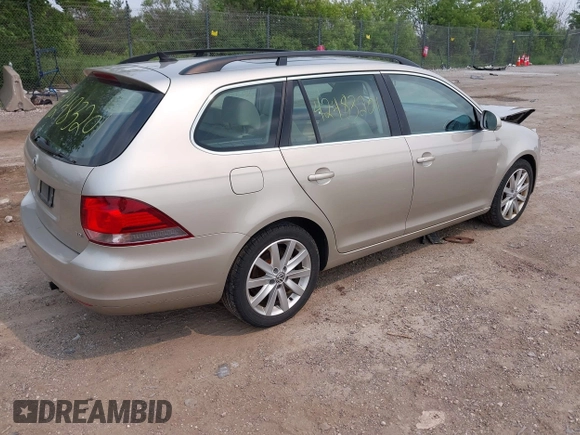 2013 Volkswagen Jetta TDI w/Sunroof & Nav with VIN 3VWPL7AJ1DM666998, listed as a IAAI auction lot 42483201 with 137,861 mi miles and . Bid and sale history available at DreamBid. Image 4.