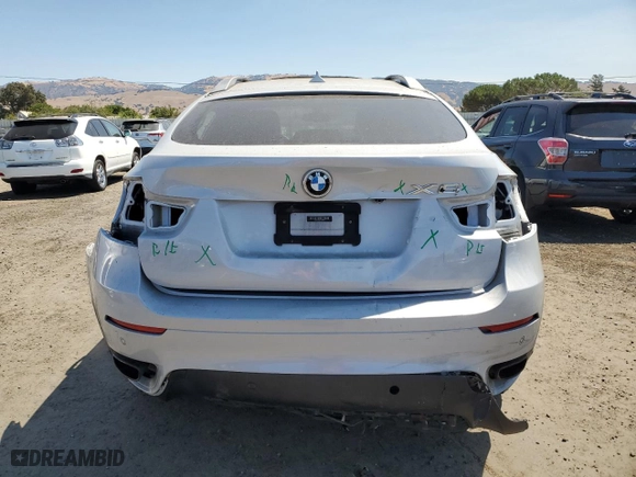 2013 BMW X6 xDrive50i with VIN 5UXFG8C57DL591913, listed as a Copart auction lot 64907674 with 113,611 mi miles and Salvage Title. Bid and sale history available at carsss.com. Image 6.