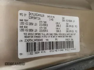 2004 Chrysler Town & Country Touring with VIN 2C4GP54L34R586409, listed as a Copart auction lot 49818705 with 149,501 mi miles and Salvage Title. Bid and sale history available at DreamBid. Image 14.