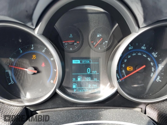 2013 Chevrolet Cruze 1LT with VIN 1G1PC5SBXD7183530, listed as a Copart auction lot 48173515 with 143,795 mi miles and Salvage Title. Bid and sale history available at carsss.com. Image 9.