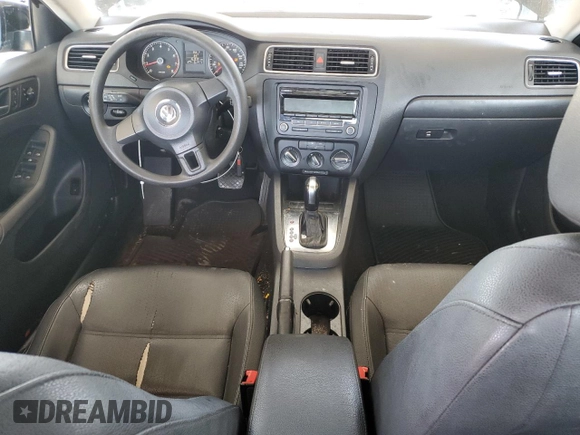 2012 Volkswagen Jetta Sedan SE w/Convenience with VIN 3VWDX7AJ2CM421875, listed as a Copart auction lot 80530324 with 161,372 mi miles and Salvage Title. Bid and sale history available at carsss.com. Image 8.