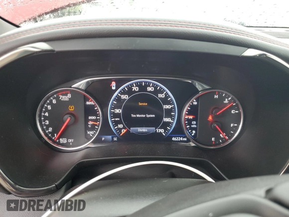 2022 Chevrolet Blazer RS with VIN 3GNKBKRS0NS125686, listed as a Copart auction lot 56734415 with 46,224 mi miles and Salvage title. Bid and sale history available at DreamBid. Image 9.