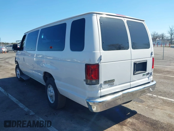 2013 Ford Econoline Passenger XL with VIN 1FBSS3BL0DDB34697, listed as a IAAI auction lot 42056699 with 180,788 mi miles. Bid and sale history available at carsss.com. Image 3.