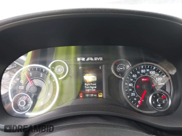 2020 Ram 2500 Tradesman with VIN 3C6UR5CL5LG185891, listed as a IAAI auction lot 40776376 with 181,139 mi miles and . Bid and sale history available at DreamBid. Image 7.
