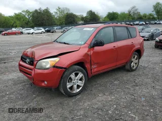 2006 Toyota RAV4 Sport with VIN JTMZD32V065011288, listed as a Copart auction lot 54127195 with 119,098 mi miles and Salvage title. Bid and sale history available at DreamBid. Image 1.