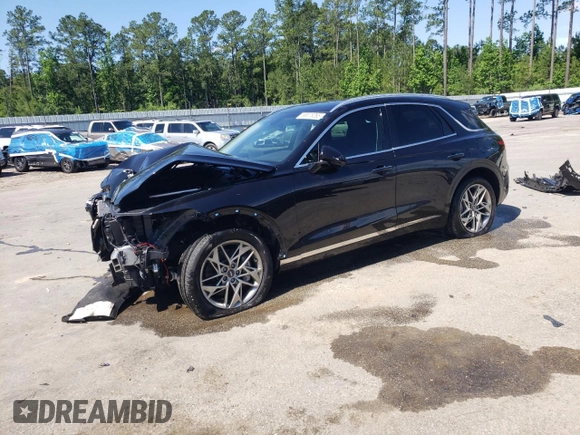 2024 Genesis GV70 2.5T with VIN 5NMMADTB3RH009680, listed as a Copart auction lot 56875265 with 10,588 mi miles and Salvage title. Bid and sale history available at DreamBid. Image 1.