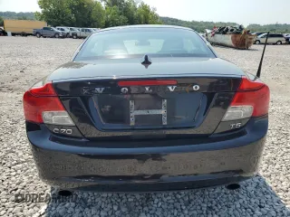 2011 Volvo C70 with VIN YV1672MC9BJ119775, listed as a Copart auction lot 63121274 with 0 mi miles and Salvage Title. Bid and sale history available at carsss.com. Image 6.