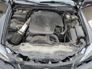 2007 Lexus IS 350 with VIN JTHBE262275015464, listed as a Copart auction lot 55032655 with 157,648 mi miles and Salvage Title. Bid and sale history available at DreamBid. Image 11.