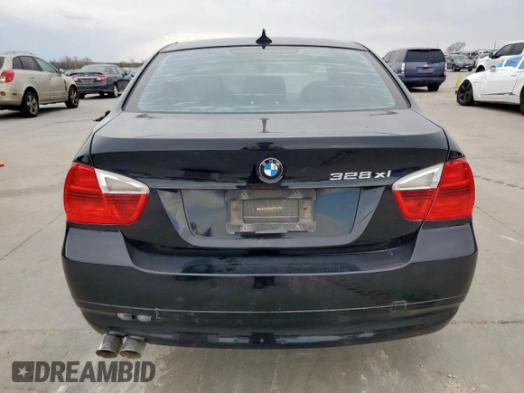 2007 BMW 3 Series 328xi with VIN WBAVC93597KX58052, listed as a Copart auction lot 48957795 with 138,518 mi miles and Clean Title. Bid and sale history available at carsss.com. Image 6.
